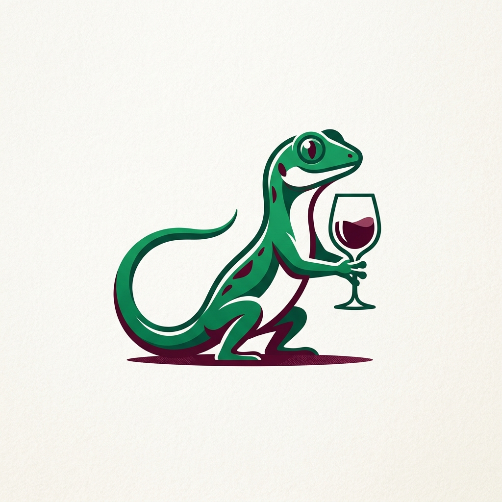 Wine & Gecko Logo